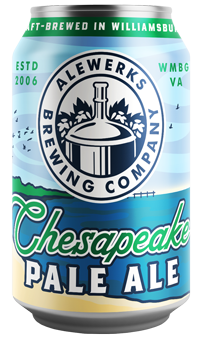 chesapeake pale ale can