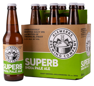 Superb six pack and bottle