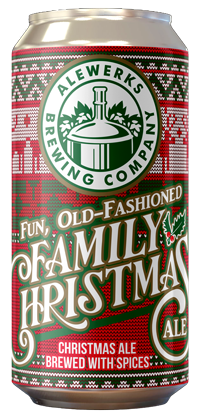 Fun Old Fashioned Christmas Ale oz can