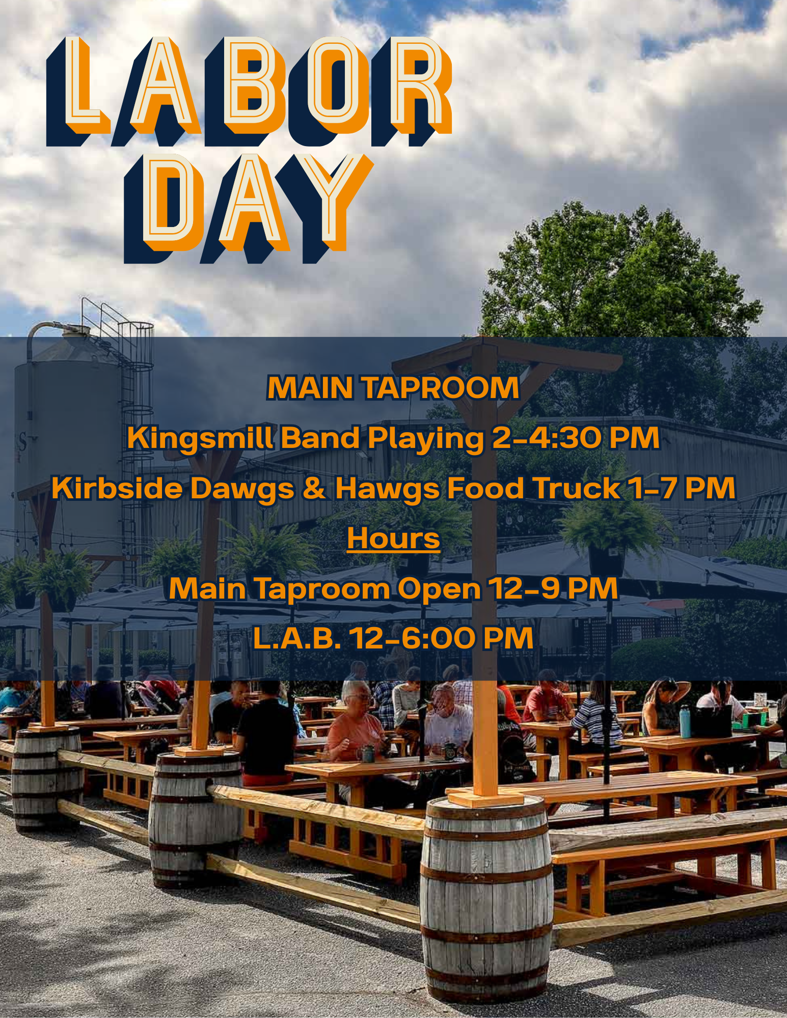 Alewerks Labor Day Hours and events