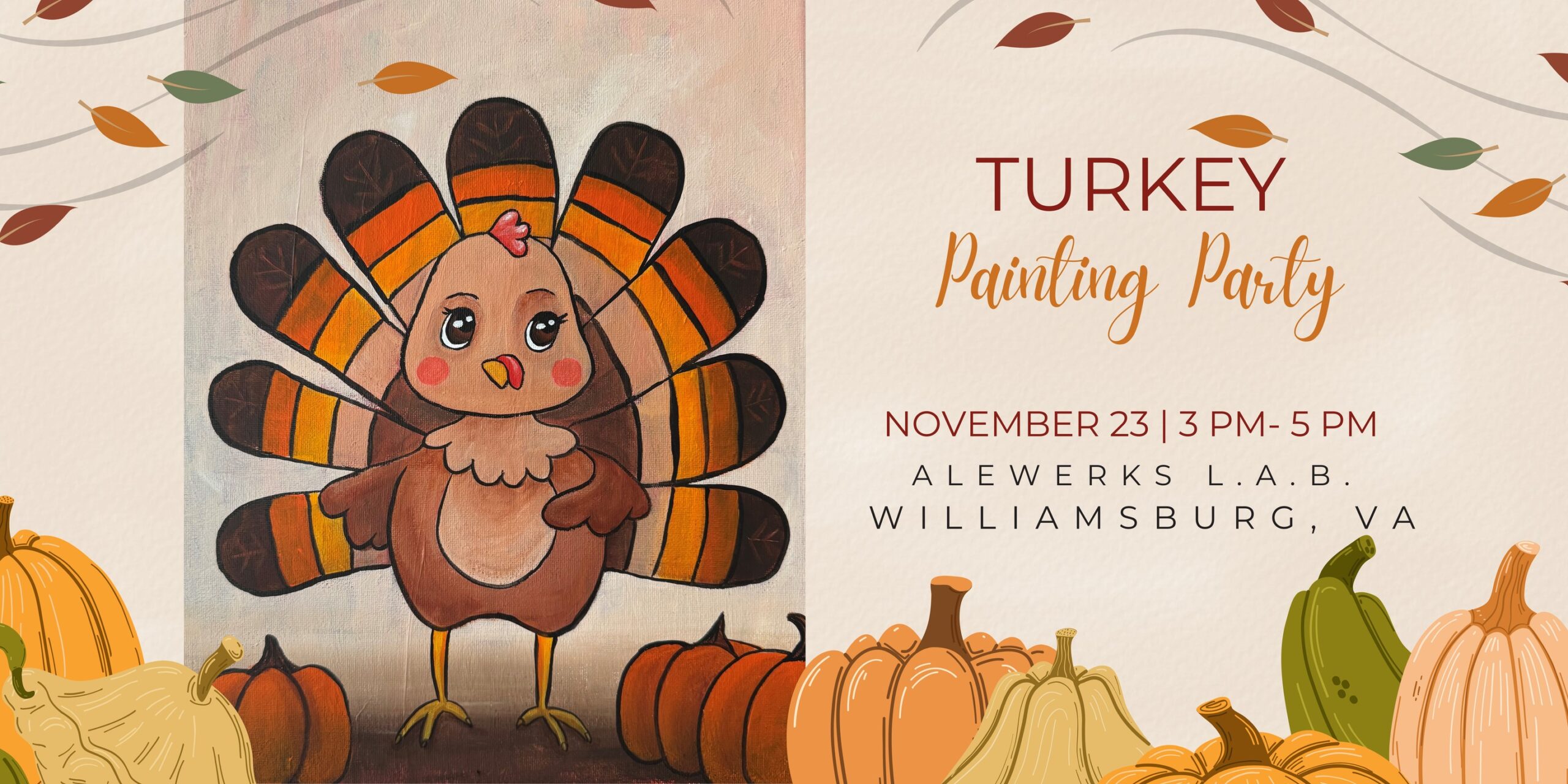 Turkey Painting at the LAB