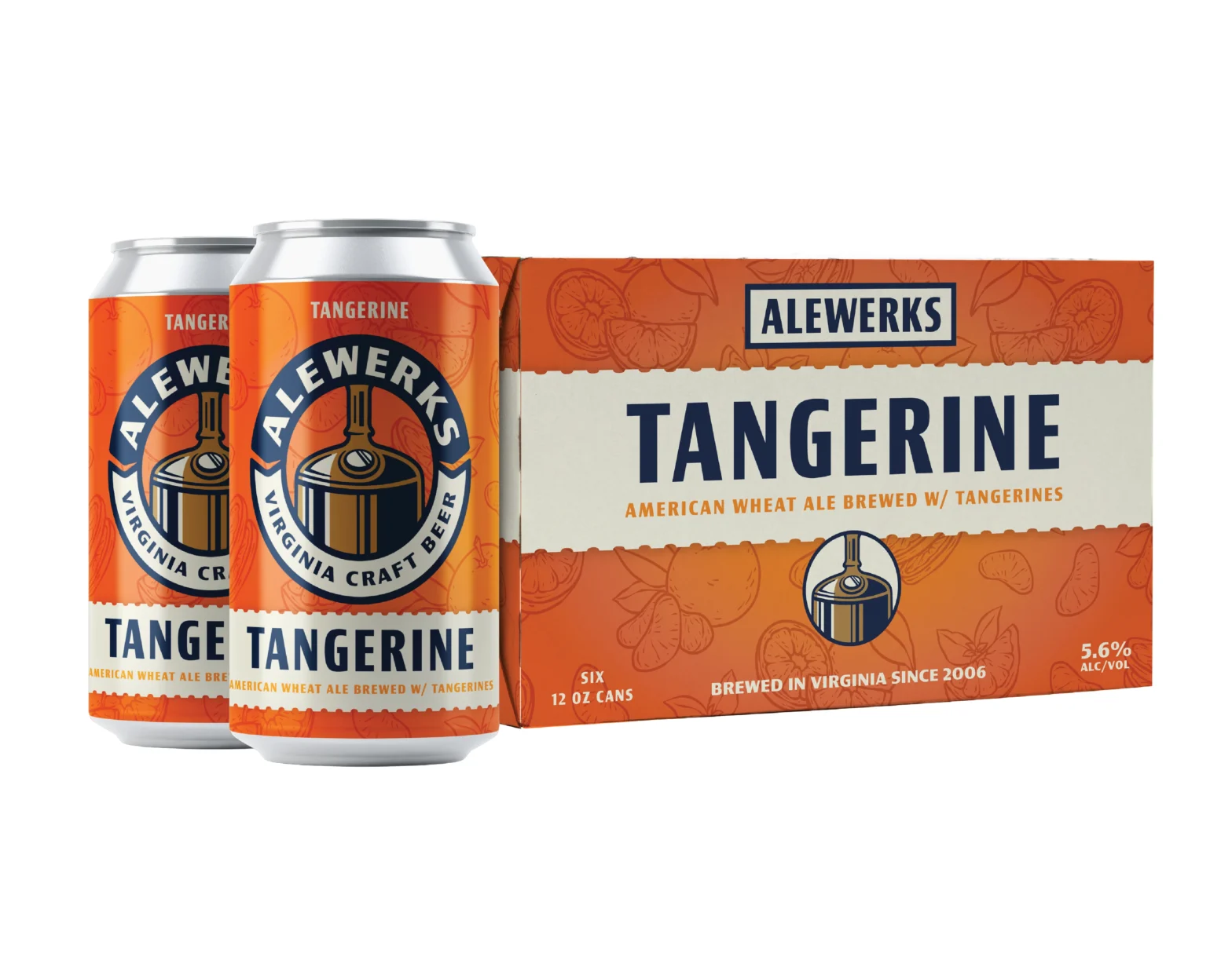 Tangerine BeerPageMockup white